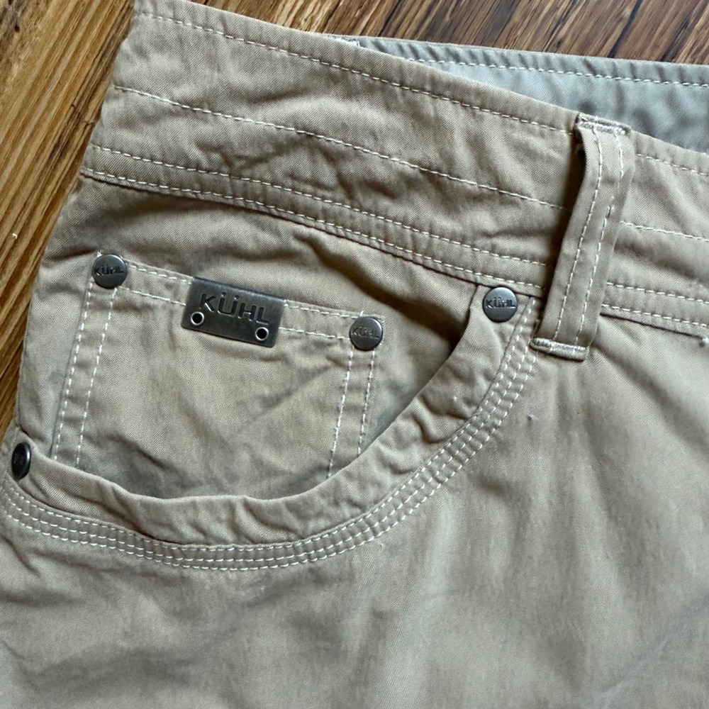 Kuhl Konfidant Air Pants 32x30 Khaki Hiking Technical Outdoor Gorpcore Utility - Picture 14 of 16